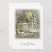 Saison Greetings Vintag (Vorne/Hinten)