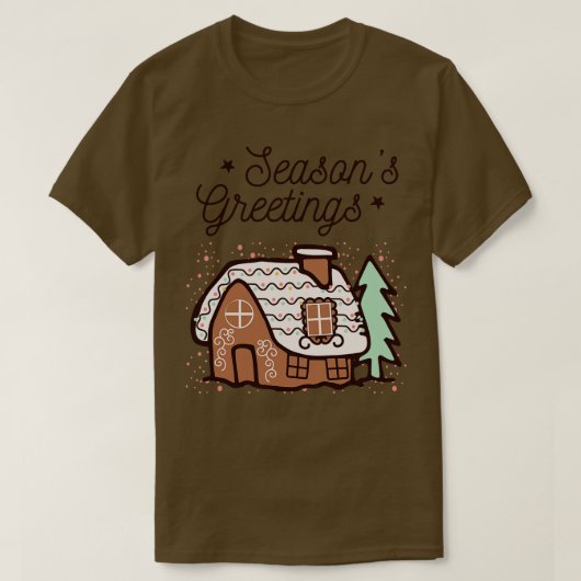 Saison Grüße T-Shirt (Design vorne)
