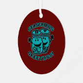 Saison Grußgefühl Gewürze Urlaub Ornament Aus Metall (Vorderseite links)