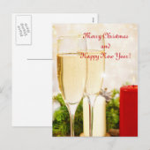 Saison Grußkarte Feiertagspostkarte (Vorne/Hinten)