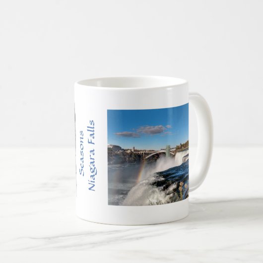 Saison in Niagara Falls Kaffeetasse (VorderseiteRechts)