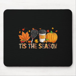 Saison Leopard Pumpkin Racquetball Halloween Fall Mousepad