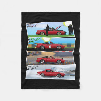Saison Miata Fleecedecke