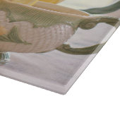 Saison mit Liebe Glasschneidezeit Schneidebrett (Ecke)