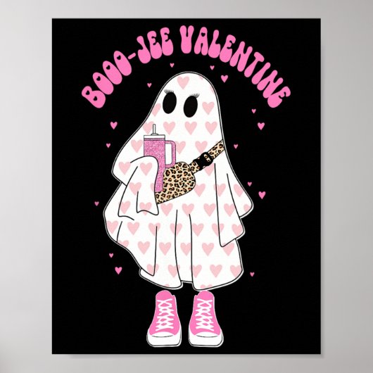 Saison Niedlich Ghost Valentine Kostüm Boujee Boo- Poster (Vorne)