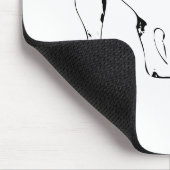 Saison Skizze Mousepad (Ecke)