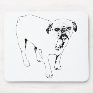 Saison Skizze Mousepad