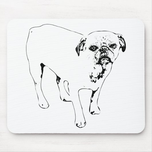 Saison Skizze Mousepad (Vorne)