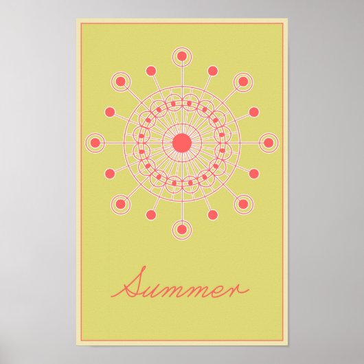 Saison: Sommerposter Poster (Vorne)