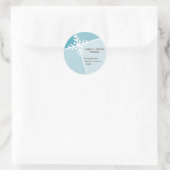 SAISONALE ADRESSE STICKER :: moderista snowflake 3 (Tasche)