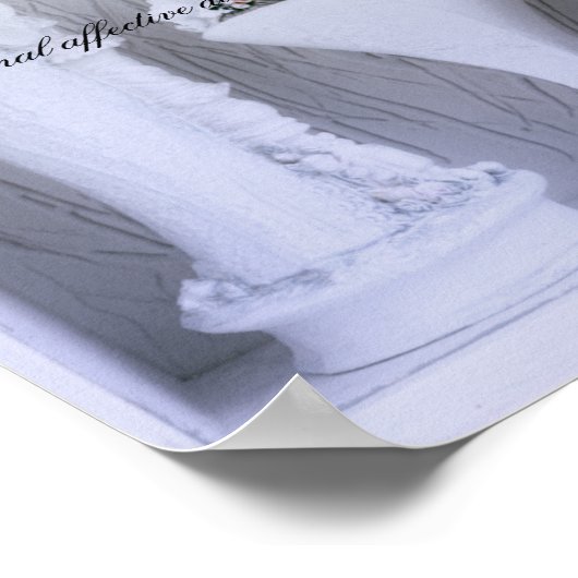 saisonale affektive Störung Poster (Ecke)