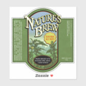 Saisonale Ale-Regionen Aufkleber (Blatt)