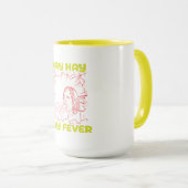 Saisonale Allergien: Hay, Hay, Hay Fieber. Tasse (VorderseiteRechts)