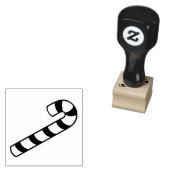 Saisonale Candy Cane Dekoration Gummi Briefmarke Gummistempel (Stempel)