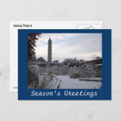 Saisonale Dublin Postkarte (Vorne/Hinten)