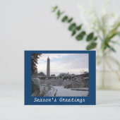 Saisonale Dublin-Postkarte Feiertagspostkarte (Stehend Vorderseite)