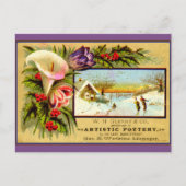 Saisonale Erinnerung: Skaten Postkarte (Vorderseite)