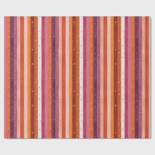 Saisonale Fallstricke Geschenkpapier (Flach)