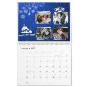 Saisonale Foto-Bilderrahmen Personalisiert Kalender (Jan 2027)