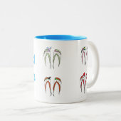 Saisonale Gedreht Flop-Tasse Zweifarbige Tasse (VorderseiteRechts)