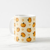 Saisonale Herbstkuppel Niedliches Trendmuster Kaffeetasse (Vorderseite Links)