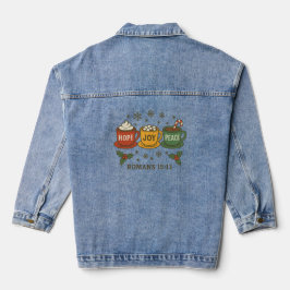 Saisonale Kakaotassen Jeansjacke
