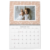 Saisonale Muster Monatliches Foto Kalender (Feb 2027)