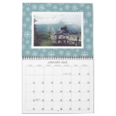 Saisonale Muster Monatliches Foto Kalender (Jan 2026)