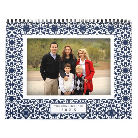 Saisonale Muster Monatliches Foto Kalender (Titelbild)