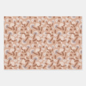 Saisonale Pastelltöne Herbst Geschenkpapier Set (Vorderseite 2)