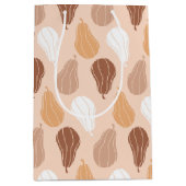 Saisonale Pastelltöne Herbst Mittlere Geschenktüte (Vorderseite)