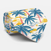 Saisonale Sommer-Palmbaum-Krawatte Krawatte (Gerollt)