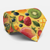 Saisonale Sommerfrucht Krawatte (Gerollt)