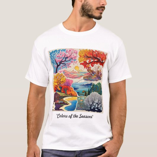 "Saisonale Symphonie" T-Shirt (Vorderseite)
