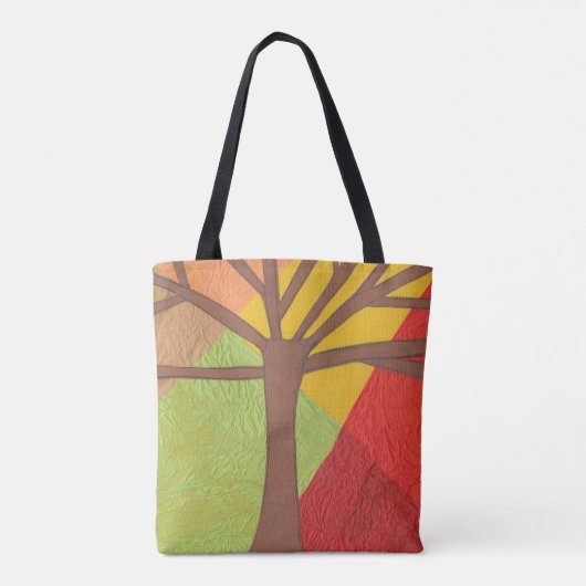Saisonaler Baum Tasche (Rückseite)