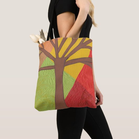 Saisonaler Baum Tasche (Von Nahem)