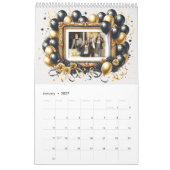 Saisonaler benutzerdefinierter Fotorahmkalender Kalender (Jan 2027)