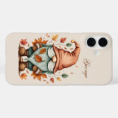Saisonaler Gnom Name hinzufügen Case-Mate iPhone Hülle (Rückseite (Horizontal))