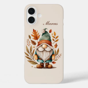 Saisonaler Gnom Name hinzufügen  iPhone 16 Plus Hülle