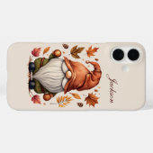 Saisonaler Gnom Name hinzufügen Case-Mate iPhone Hülle (Rückseite (Horizontal))