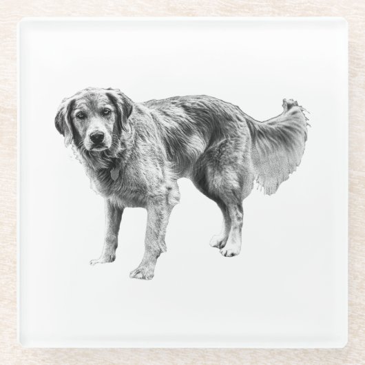 Saisonaler Untersetzer mit Graustufen (Vorderseite)