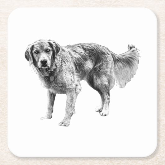 Saisonaler Untersetzer mit Graustufen (Vorderseite)