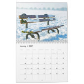 Saisonaler Wall-Kalender Kalender (Jan 2027)