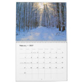 Saisonaler Wall-Kalender Kalender (Feb 2027)