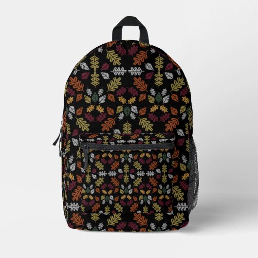 Saisonaler Wechsel Herbst Blatt Fall Bedruckter Rucksack (Vorderseite)