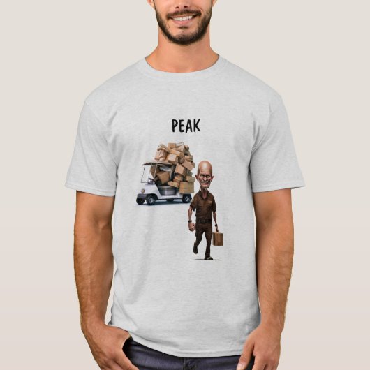 saisonaler Zustelltreiber T-Shirt (Vorderseite)