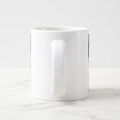 Saisonales Eislaufen Jumbo-Tasse (Rückseite)
