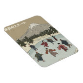 Saisonales Eislaufen Magnet (Rechte Seite)