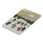 Saisonales Eislaufen Magnet (Linke Seite)