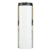 Saisonales Eislaufen Thermosbecher (Rückseite)